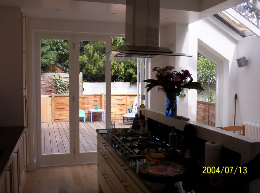 Decking, Bi-Folding Doors and Velux Windows